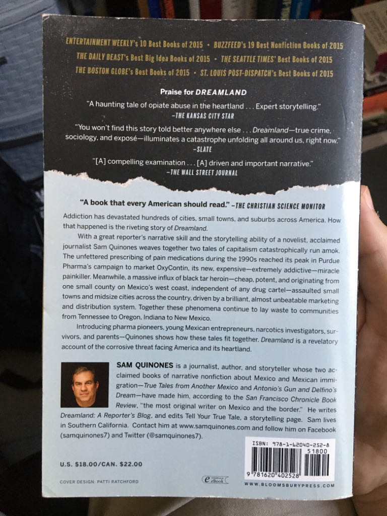 Dreamland - Sam Quinones (Bloomsbury Press - Paperback) book collectible [Barcode 9781620402528] - Main Image 2