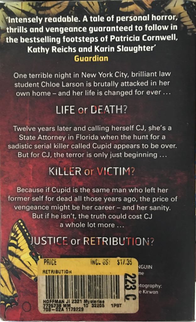 Retribution - Jilliane Hoffman (Penguin Books - Paperback) book collectible - Main Image 2