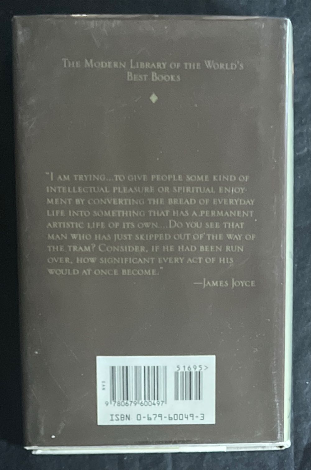 Dubliners - James Joyce (The Modern Library - Hardcover) book collectible [Barcode 9780679600497] - Main Image 2