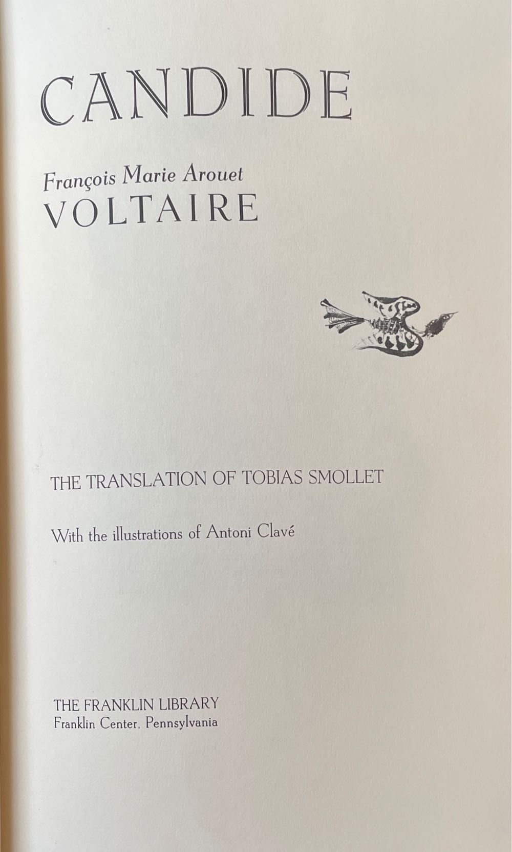 Candide - Voltaire (The Easton Press - Calf-Binding) book collectible - Main Image 2