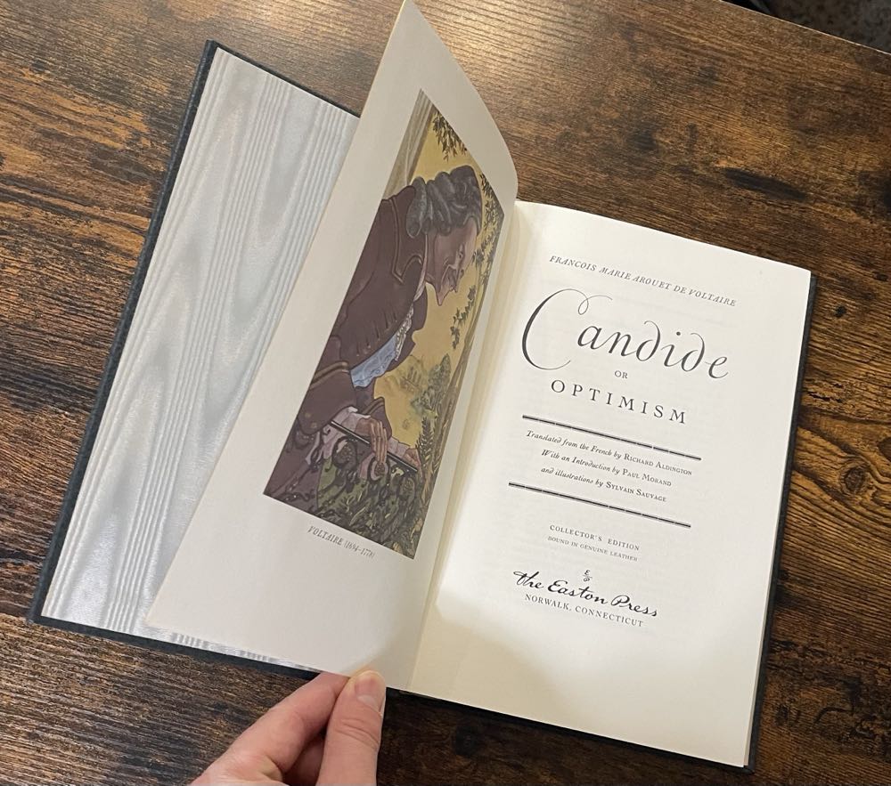 Candide - Voltaire (Easton Press - Calf-Binding) book collectible - Main Image 4