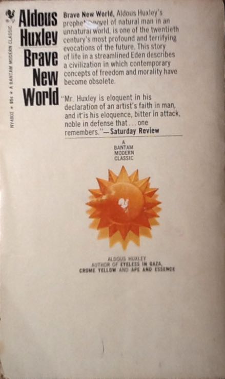 Brave New World - Aldous Huxley (Everyman’s Library - Hardcover) book collectible [Barcode 9780375712364] - Main Image 2