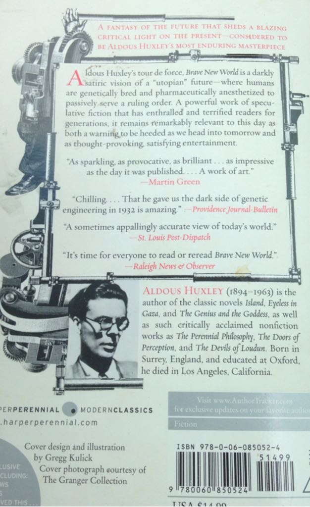 Brave New World  book collectible - Main Image 2