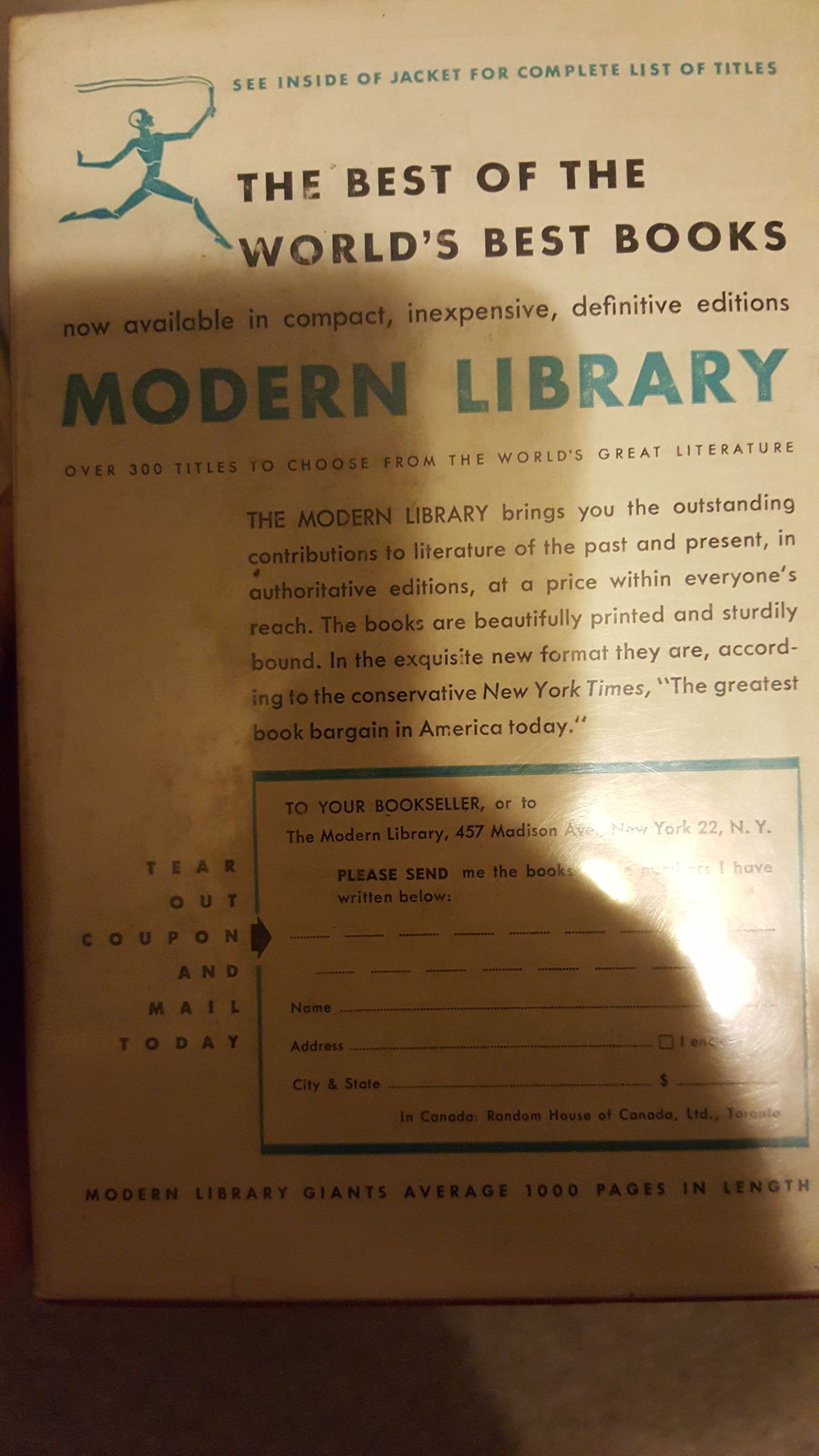 Brave New World  (Modern Library) book collectible - Main Image 2