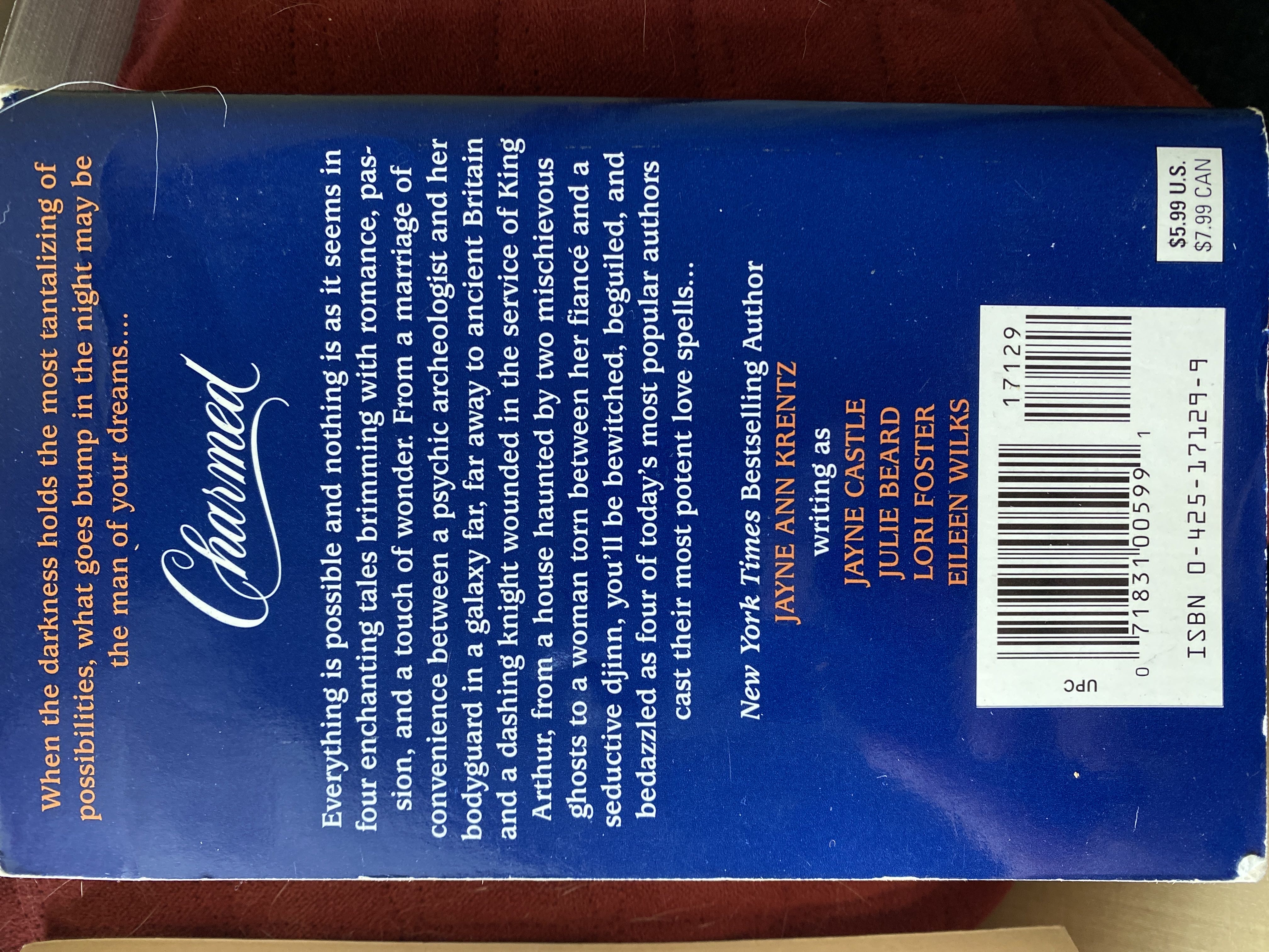 Charmed - Jayne Castle (Berkley - Paperback) book collectible [Barcode 9780425171295] - Main Image 2