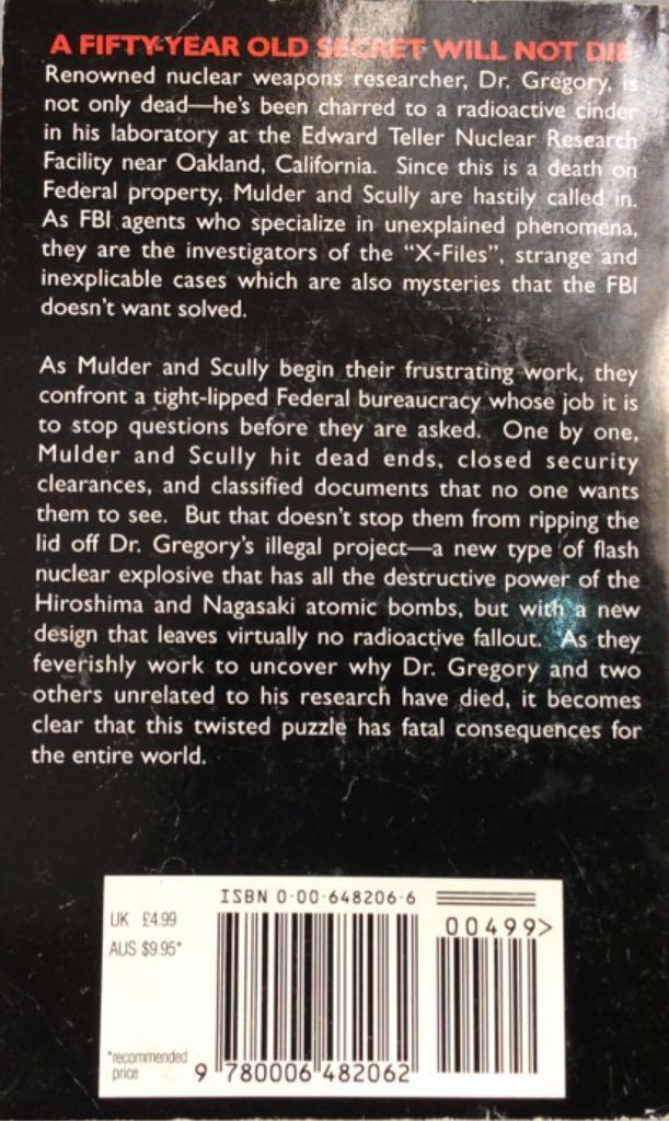 Ground Zero - Kevin J. Anderson (Voyager - Paperback) book collectible [Barcode 9780006482062] - Main Image 2