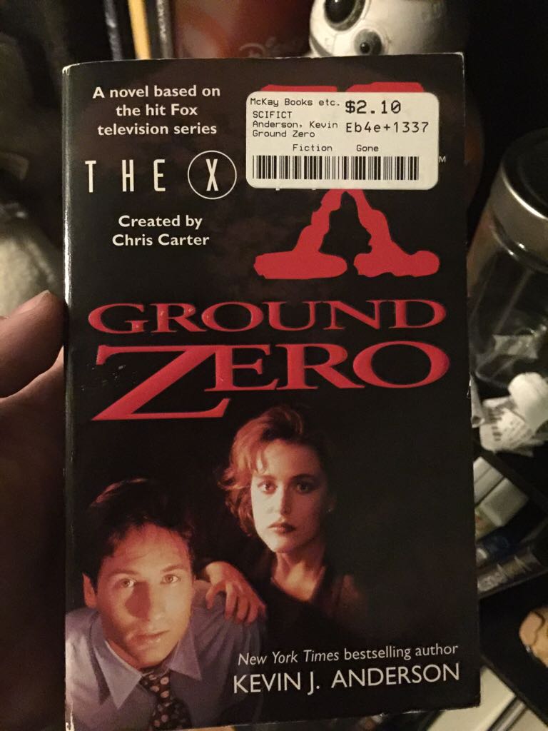 Ground Zero - J. Anderson book collectible - Main Image 1