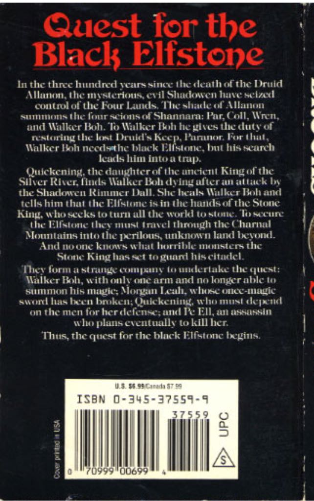 The Druid of Shannara - Terry Brooks (Del Rey - Hardcover) book collectible [Barcode 9780345362988] - Main Image 2