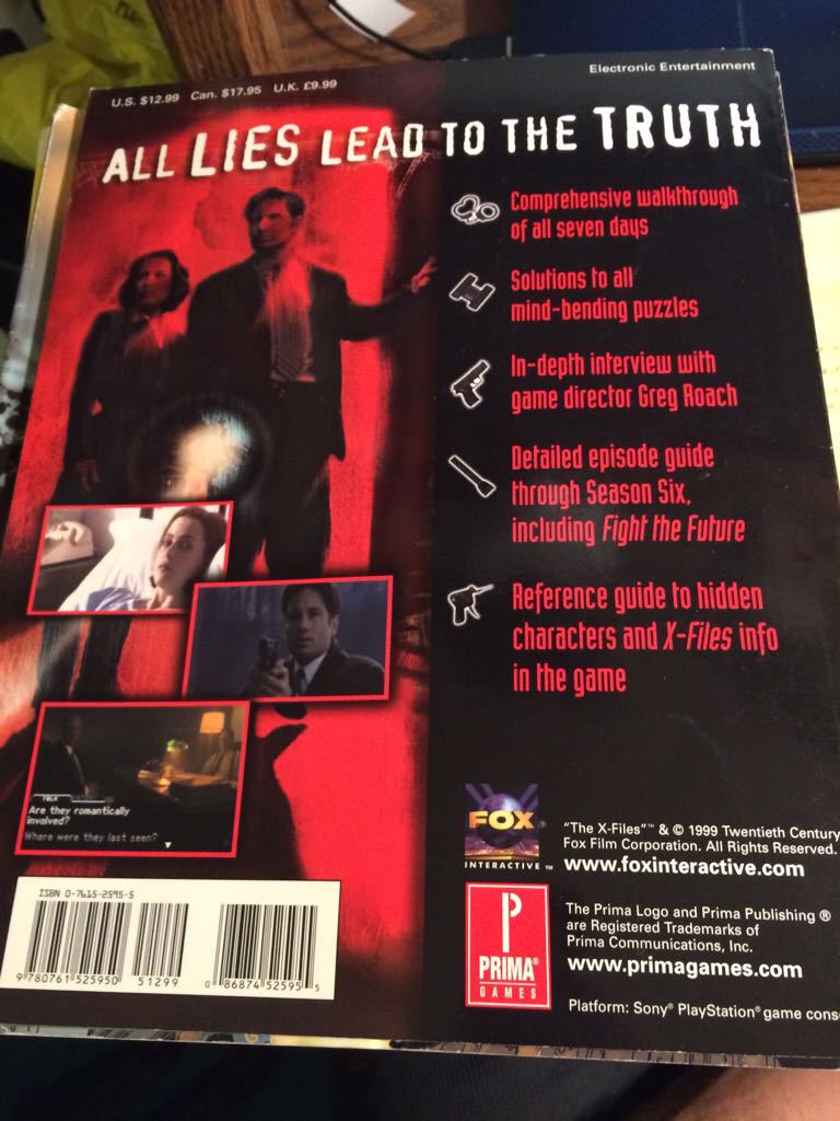 The X-Files  book collectible [Barcode 9780761525950] - Main Image 2