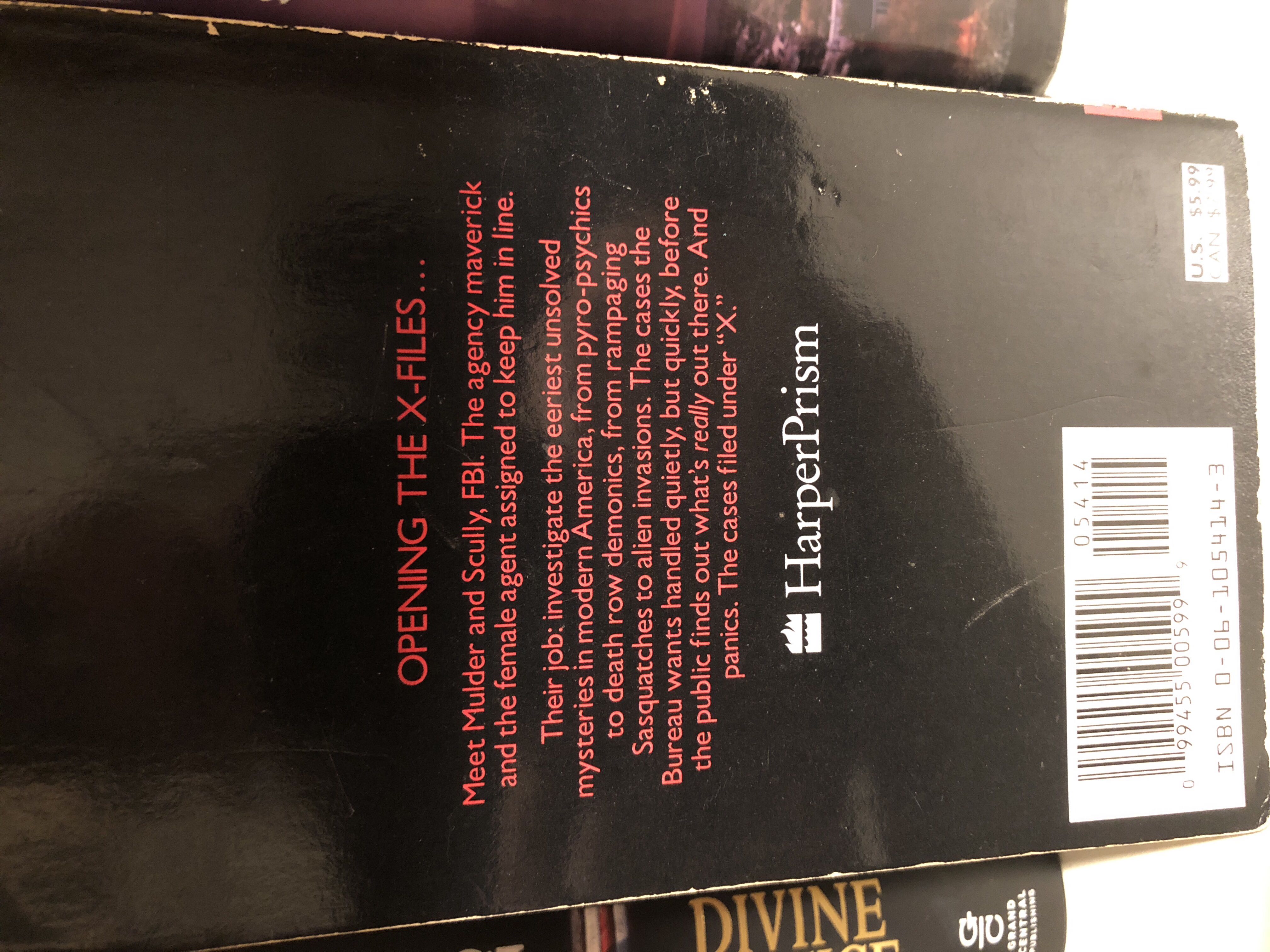 The X-Files - Charles Grant (Harper Collins - Paperback) book collectible [Barcode 9780061054143] - Main Image 2