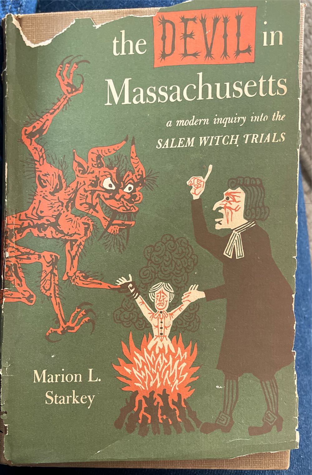 The Devil in Massachusetts - Marion L. Starkey (Alfred A Knopf) book collectible - Main Image 2