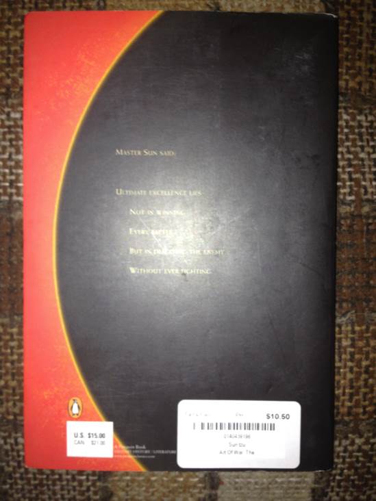 The Art of War - Sun -tzu (Penguin Classics - Paperback) book collectible [Barcode 9780140439199] - Main Image 2