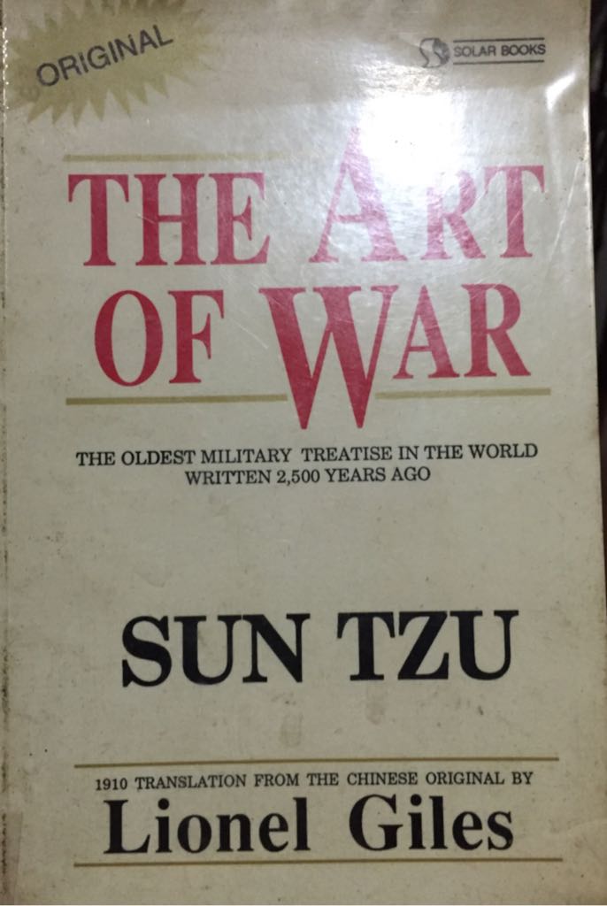 The art of war - Tzu, Sun book collectible [Barcode 9789711704872] - Main Image 1