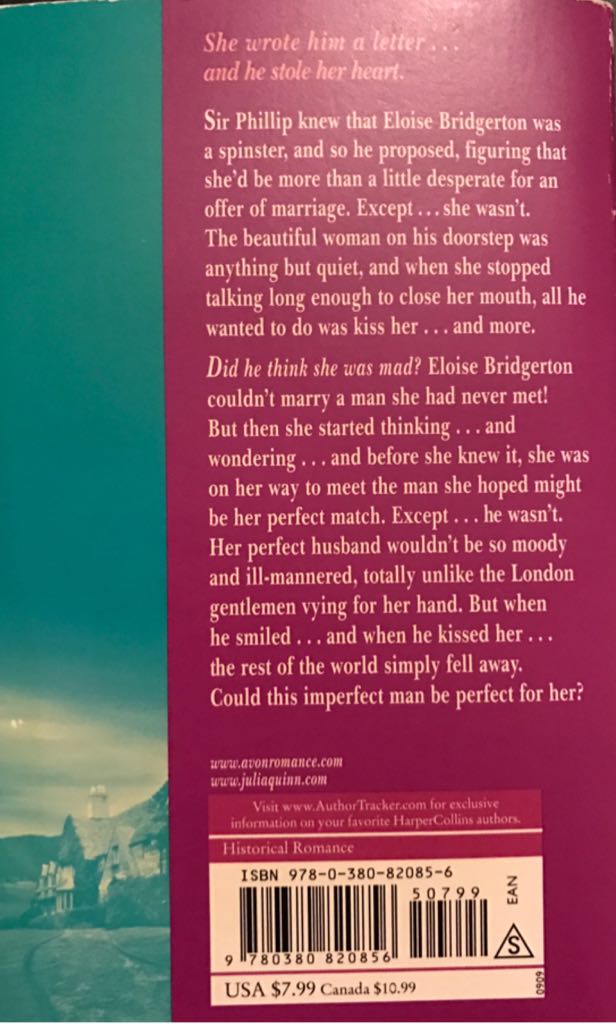 To Sir Phillip, With Love - Julia Quinn (Avon - Audiobook) book collectible [Barcode 9780380820856] - Main Image 2