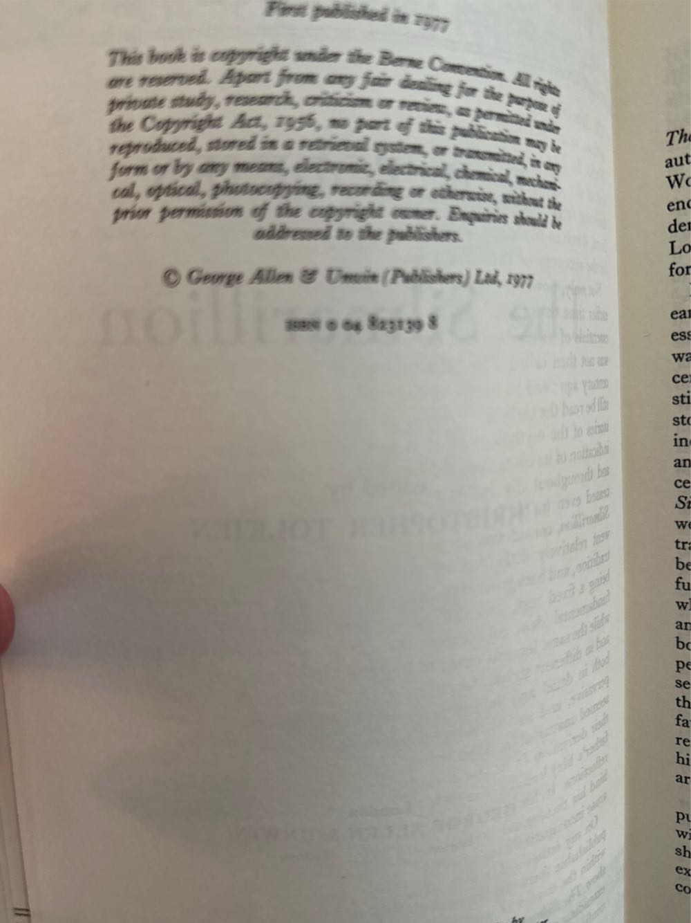 The Silmarillion - J. R. R Tolkien (Ballantine - Hardcover) book collectible [Barcode 0048231398] - Main Image 5