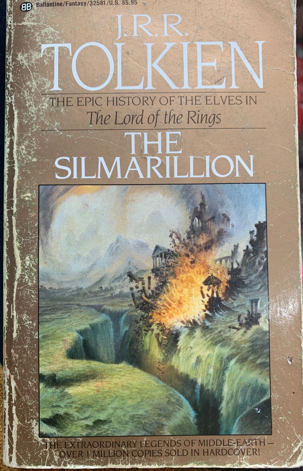 The Silmarillion - J. R. R. Tolkien (Del Rey - Paperback) book collectible [Barcode 9780345325815] - Main Image 3