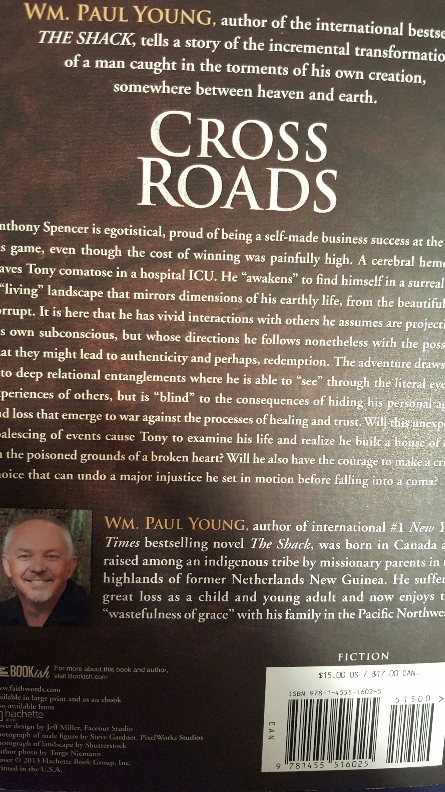 Cross Roads - Wm. Paul Young (FaithWords - Paperback) book collectible [Barcode 9781455516025] - Main Image 2