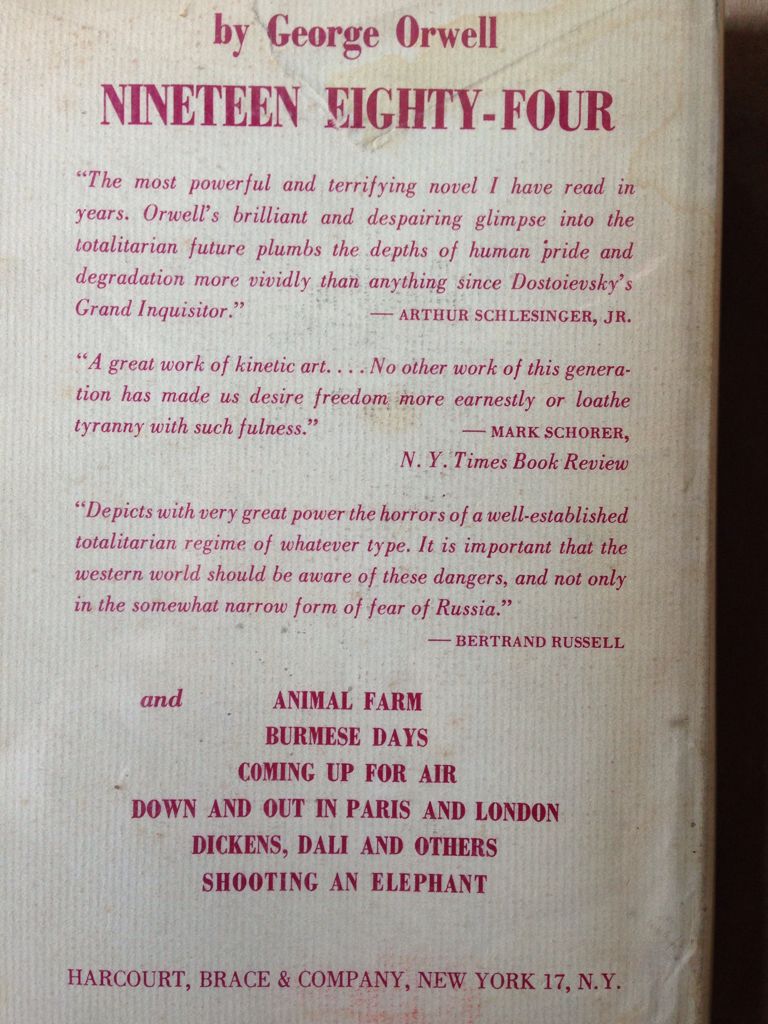 Homage to Catalonia - George Orwell (Harcourt Brace & Company - Hardcover) book collectible [Barcode 9780140016994] - Main Image 2