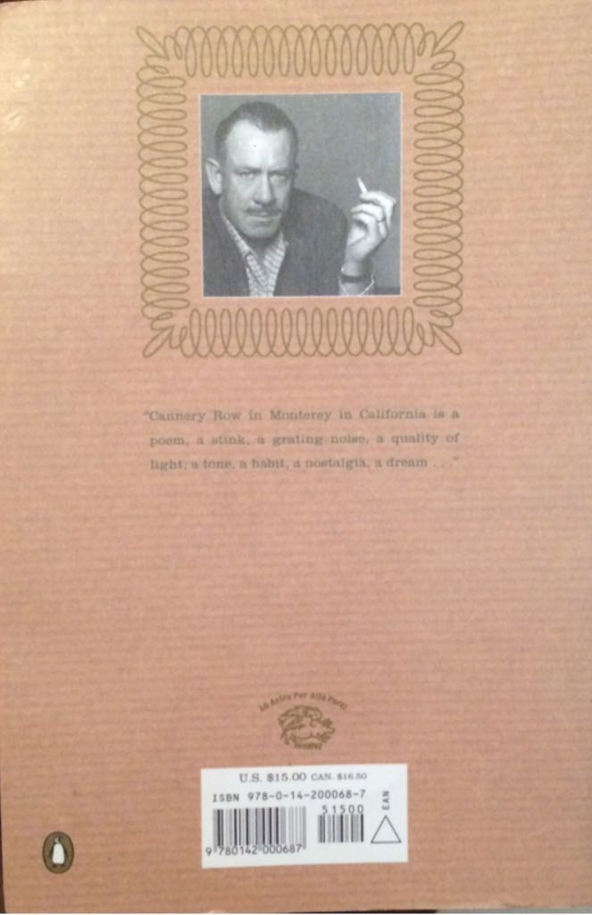 Cannery Row - John Steinbeck (Penguin - Paperback) book collectible [Barcode 9780142000687] - Main Image 2