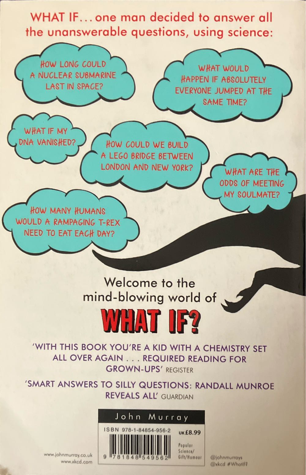 What if? - Randall Munroe (John Murray - Paperback) book collectible [Barcode 9781848549562] - Main Image 2