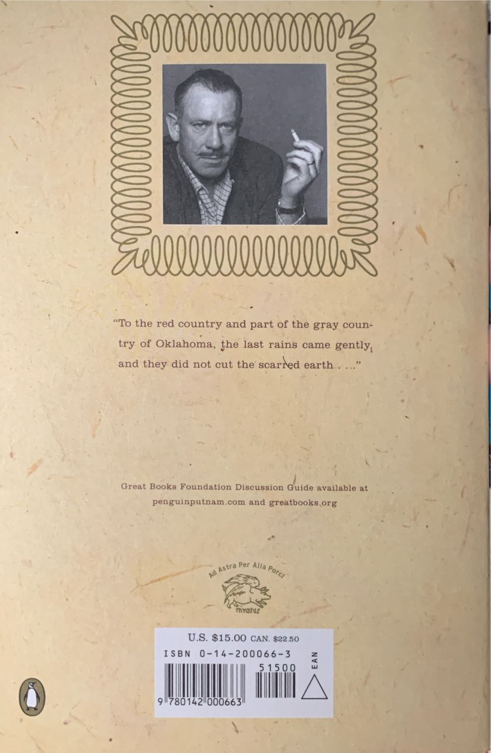 The Grapes of Wrath - John Steinbeck (Penguin Books - Paperback) book collectible [Barcode 9780142000663] - Main Image 2