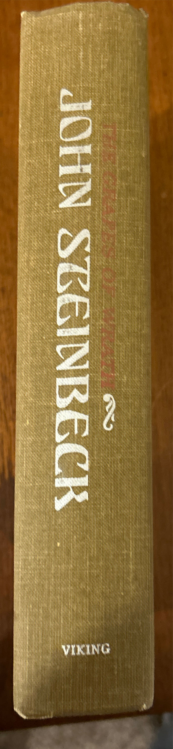 The Grapes of Wrath - John Steinbeck (Viking Press - Audiobook) book collectible [Barcode 9780670016907] - Main Image 3