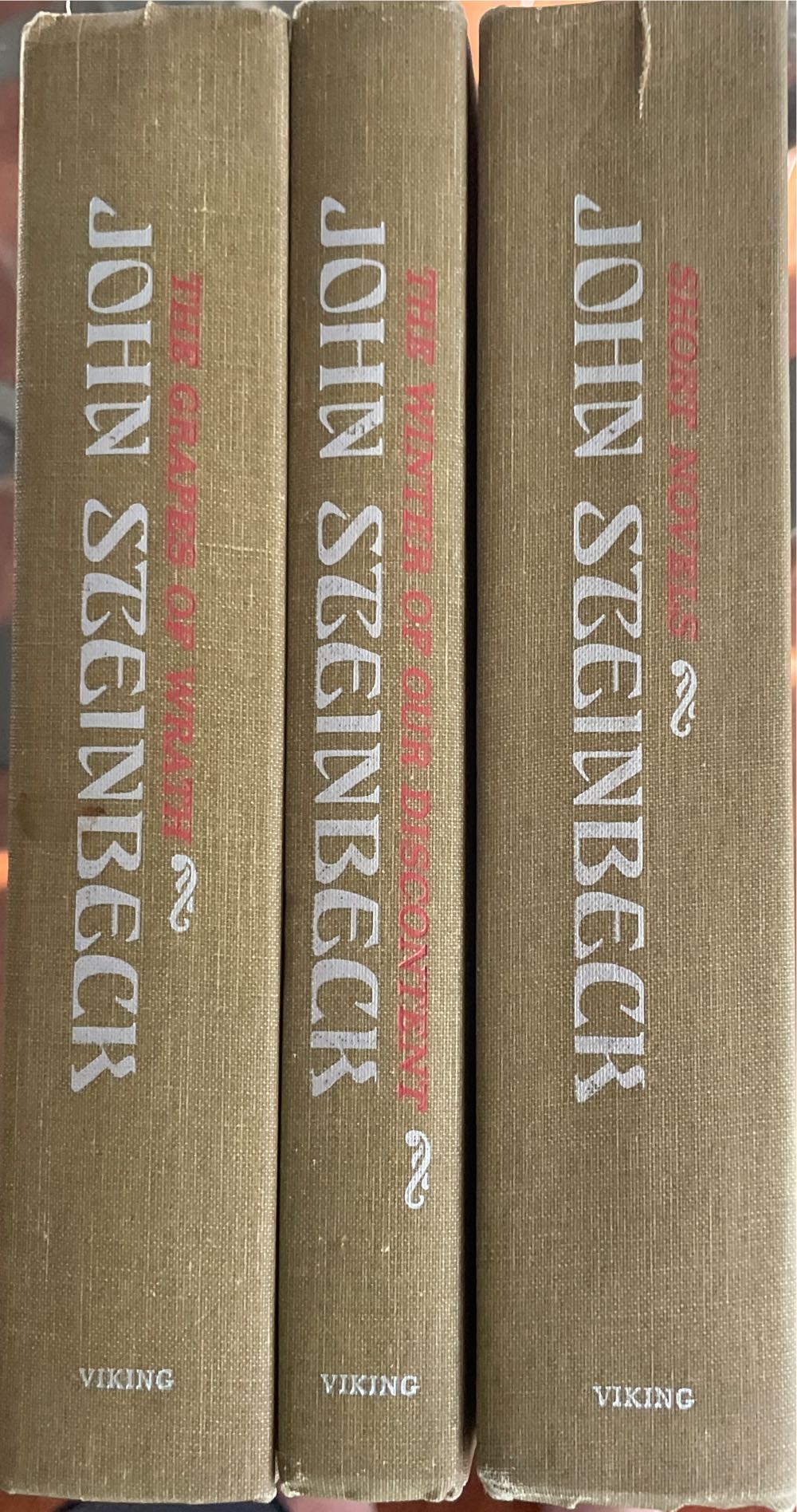 The Grapes of Wrath - John Steinbeck (The Viking Press - Hardcover) book collectible - Main Image 3