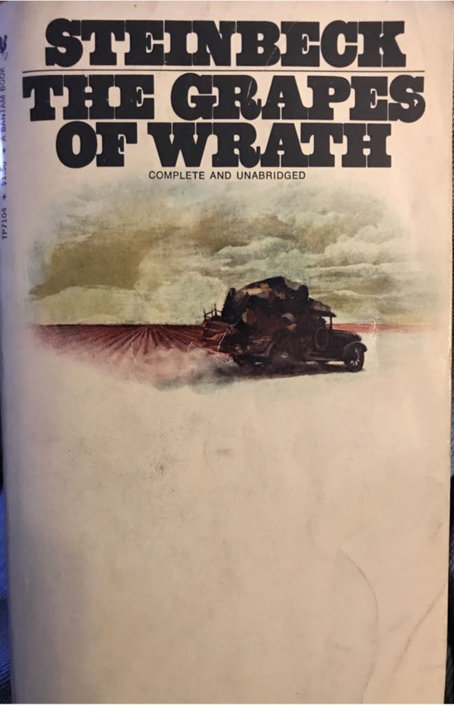 Grapes of Wrath, The - Steinbeck, John (A Bantam Book - Paperback) book collectible - Main Image 1