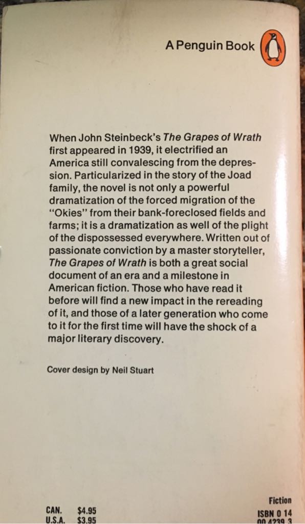 The Grapes of Wrath  (Penguin Books) book collectible - Main Image 2