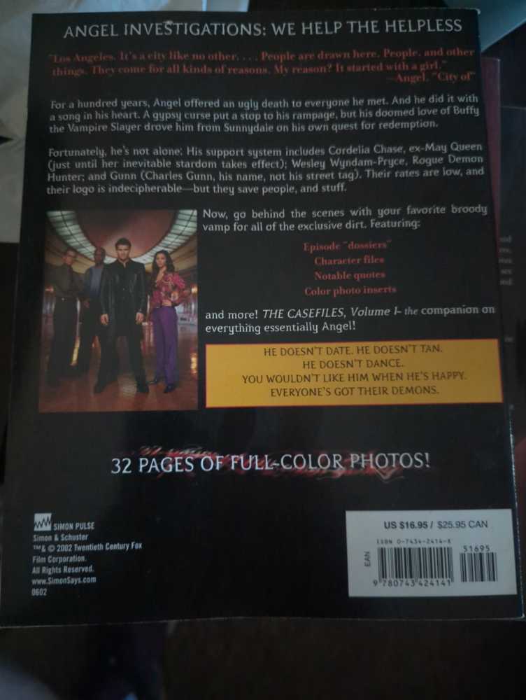 Angel - Maryelizabeth Hart (Simon Spotlight Entertainment - Paperback) book collectible [Barcode 9780743424141] - Main Image 2