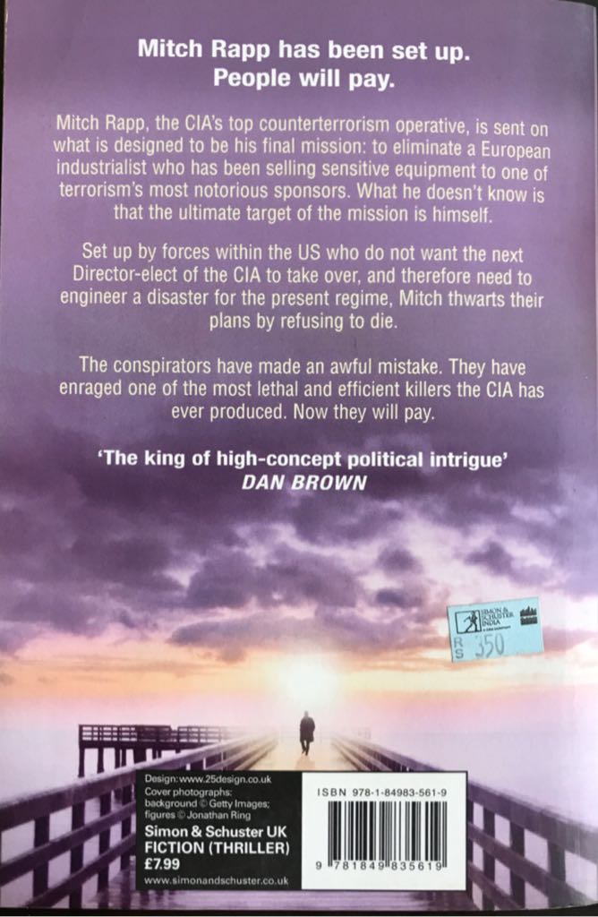 The Third Option - Vince Flynn (Simon & Schuster - Paperback) book collectible [Barcode 9781849835619] - Main Image 2