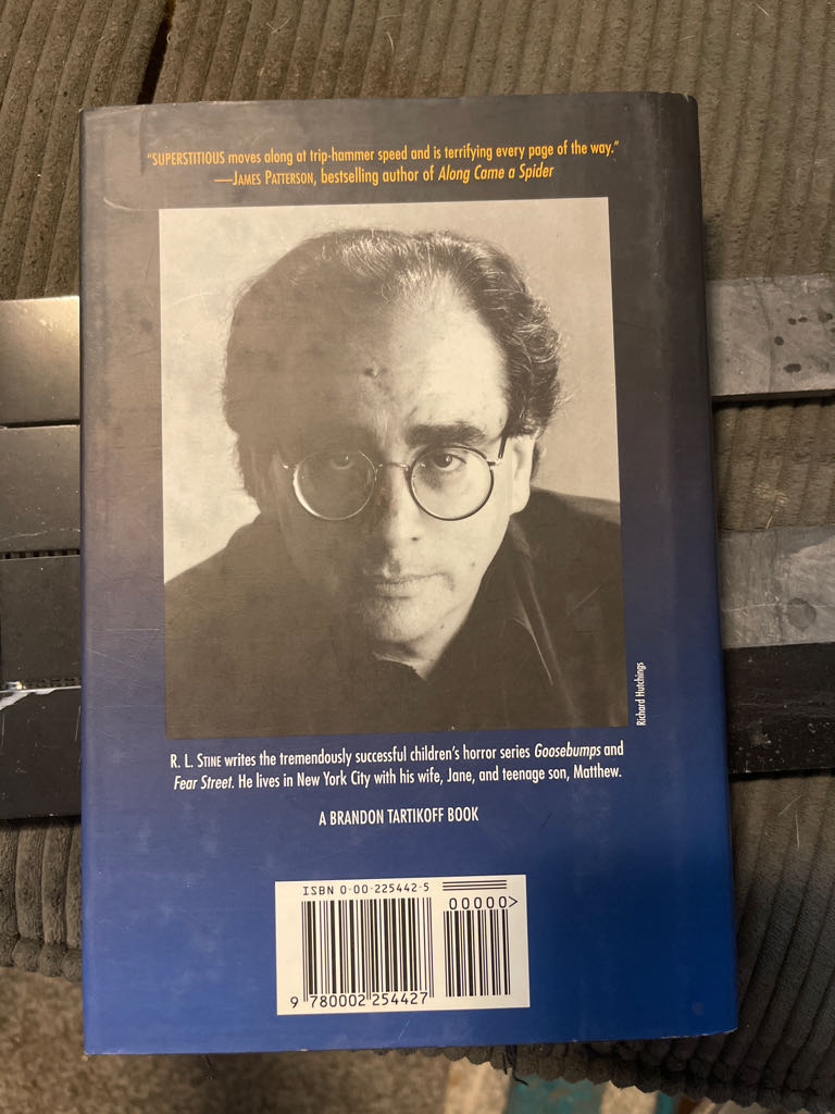 Superstitious - R.L. Stine (Hardcover) book collectible [Barcode 9780002254427] - Main Image 2