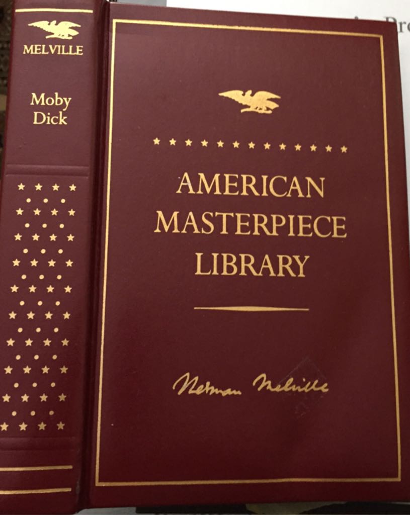 Moby dick (American Masterpiece Library - Hardcover) book collectible - Main Image 1