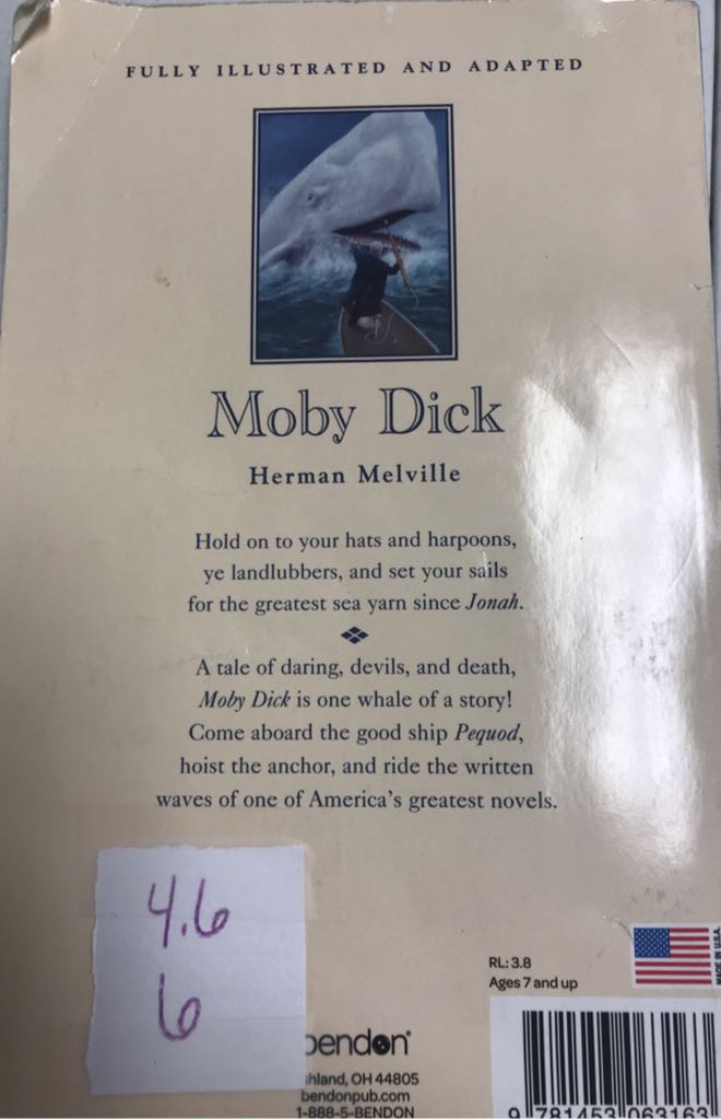 Moby dick  book collectible - Main Image 2
