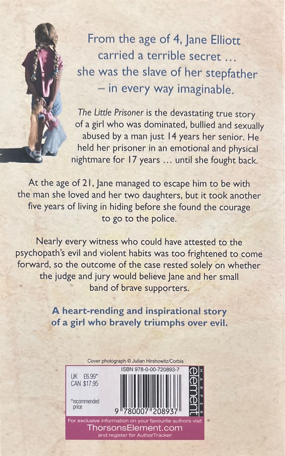 The Little Prisoner - Jane Elliott (HarperCollins UK - Paperback) book collectible [Barcode 9780007208937] - Main Image 2