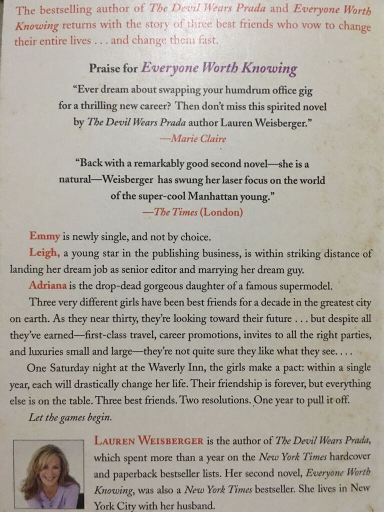 Chasing Harry Winston - Lauren Weisberger (Simon & Schuster Mass Market - Hardcover) book collectible [Barcode 9781416548393] - Main Image 2