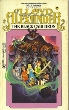 Black Cauldron, The - Lloyd Alexander (Dell Publishing Co., Inc.  - Paperback) book collectible [Barcode 9780440906490] - Main Image 1