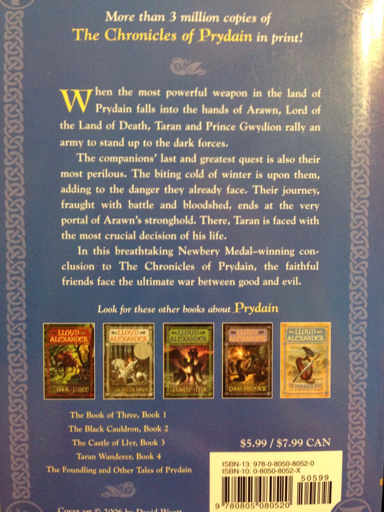High King, The - Lloyd Alexander (Henry Holt - Paperback) book collectible [Barcode 9780805080520] - Main Image 2