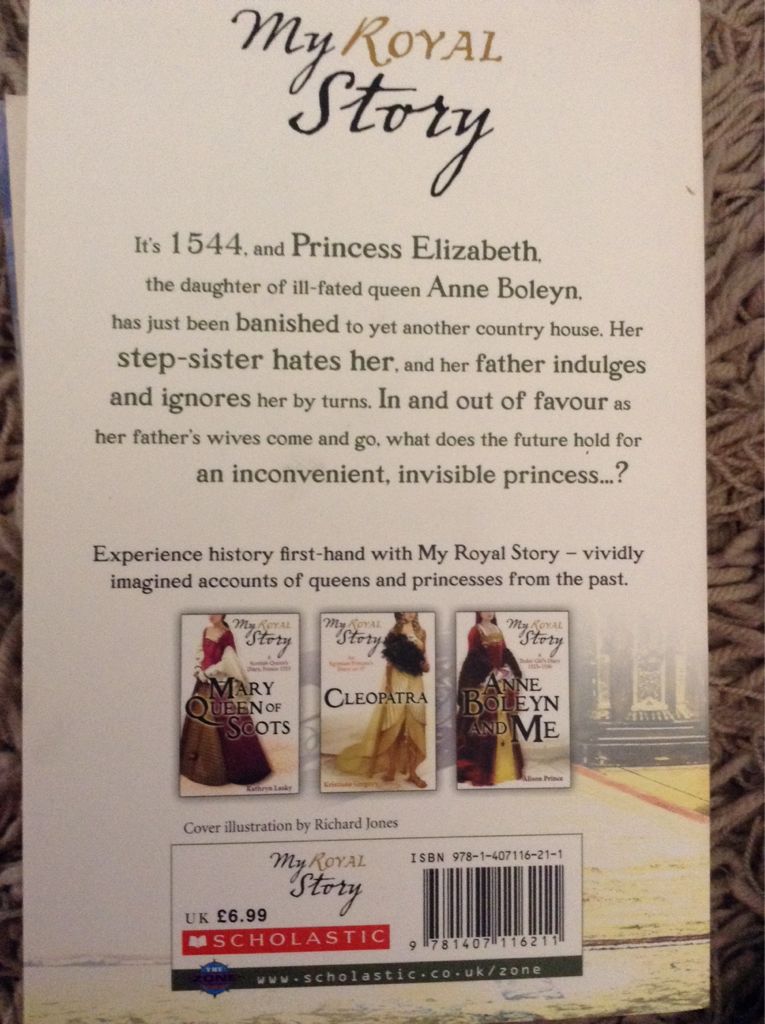 Elizabeth - Kathryn Lasky (Scholastic Children’s Books - Paperback) book collectible [Barcode 9781407116211] - Main Image 2