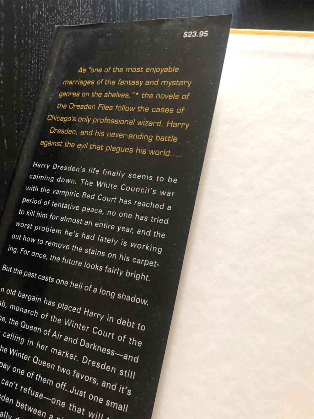 Dresden Files - 10 - Small Favor - Jim Butcher (Roc Books - Hardcover) book collectible [Barcode 9780451461896] - Main Image 3