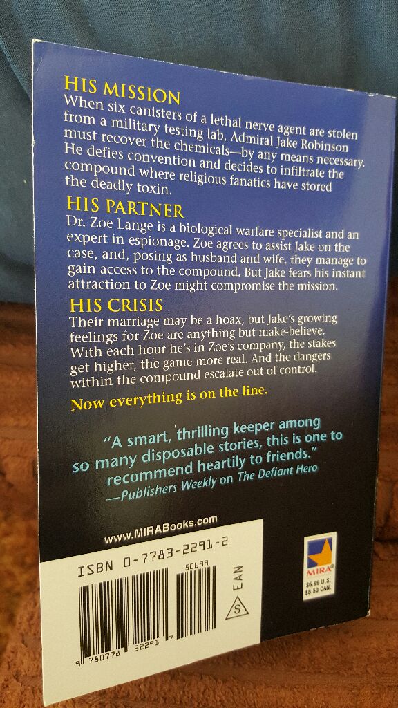 Admirals Bride, The - Suzanne Brockmann (Paperback) book collectible [Barcode 9780778322917] - Main Image 2