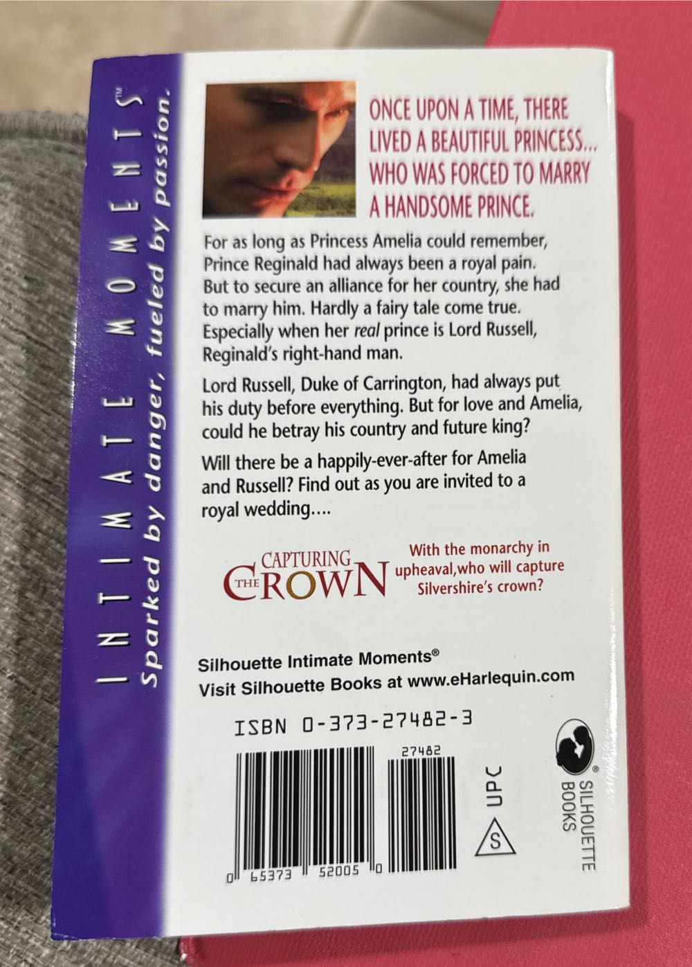 Heart Of A Ruler  - Marie Ferrarella (Silhouette Intimate Moments - Paperback) book collectible [Barcode 9780373274826] - Main Image 2