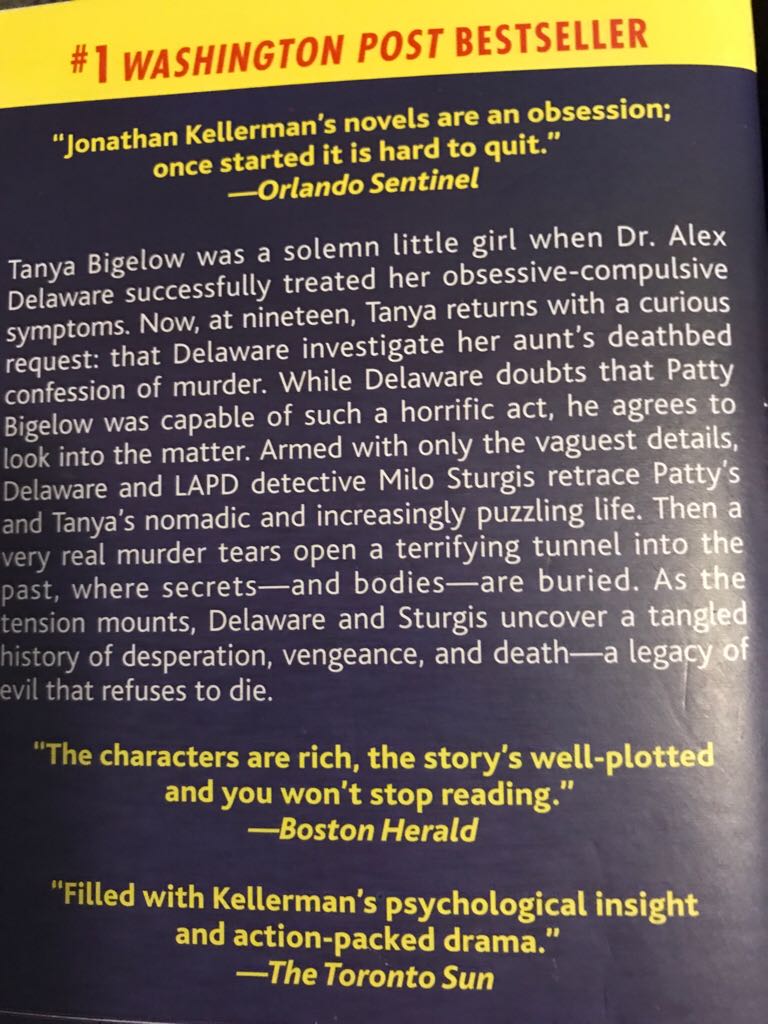 Obsession - Jonathan Kellerman (. - Paperback) book collectible [Barcode 9780345452641] - Main Image 2