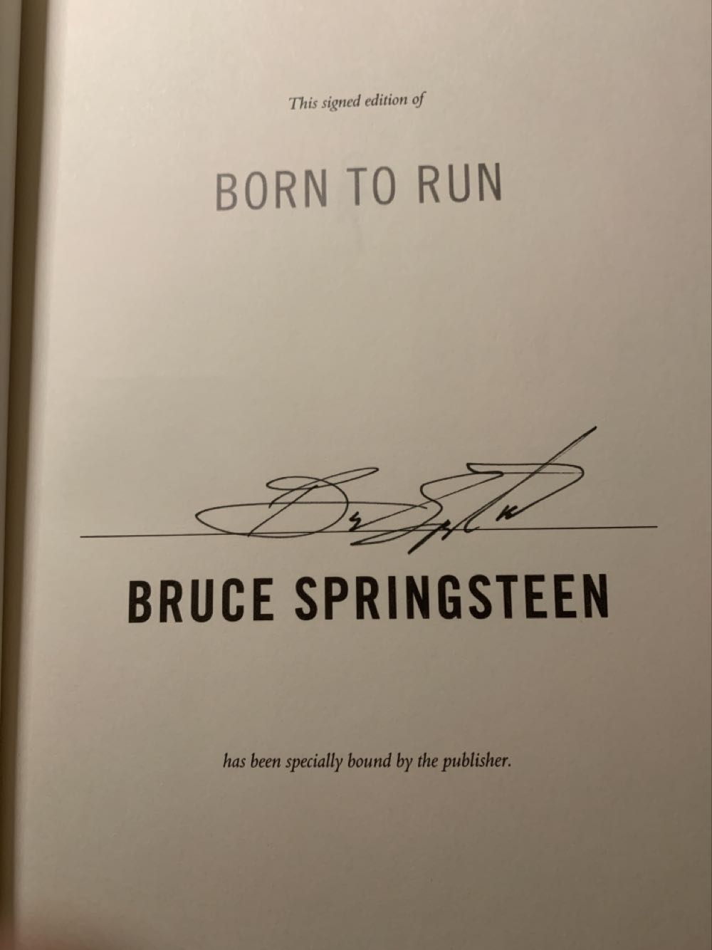 Rock: Bruce Springsteen, Born to Run - Bruce Springsteen (Simon & Schuster - Hardcover) book collectible [Barcode 9781501141515] - Main Image 3