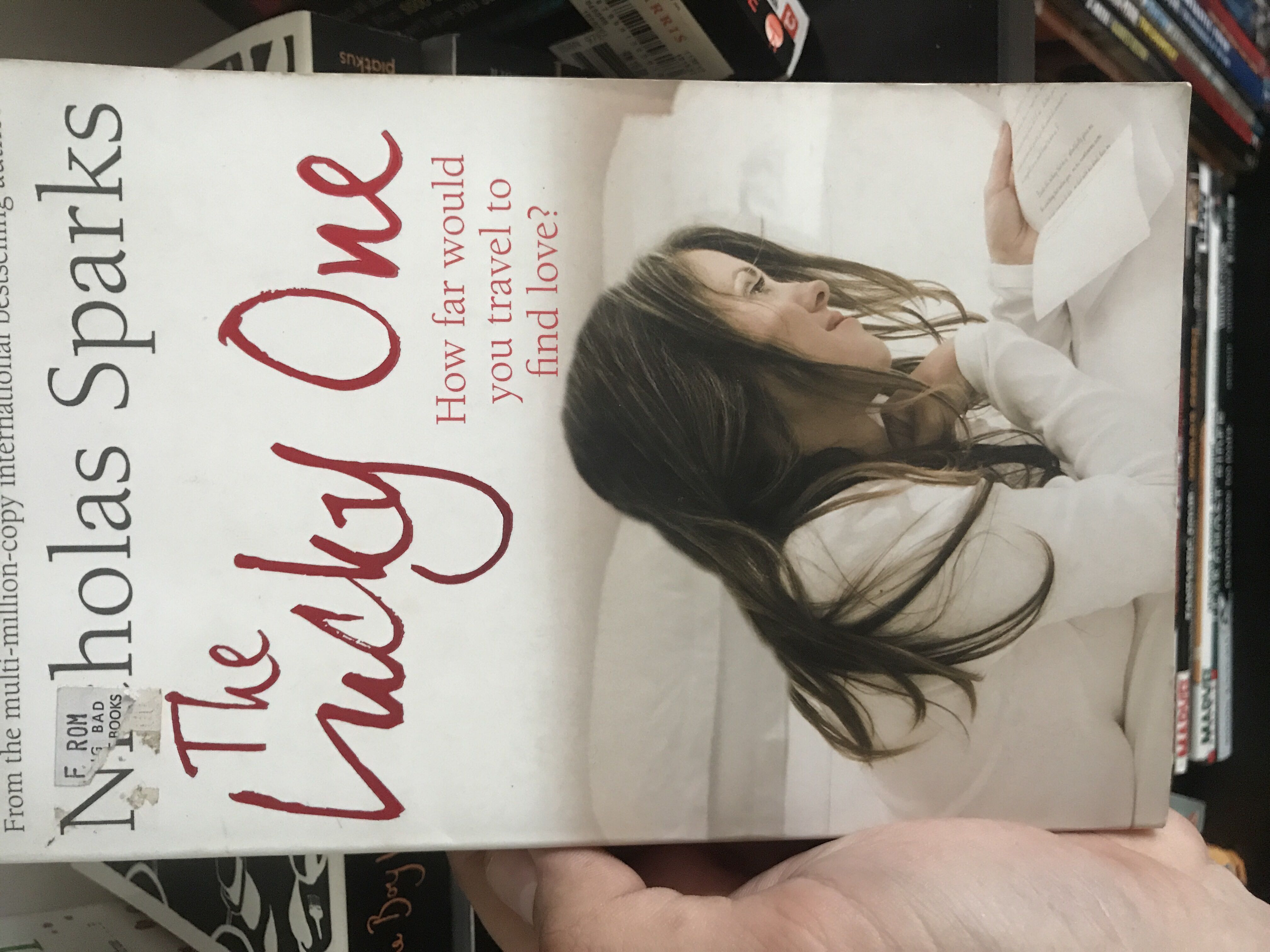 The Lucky One - Nicholas Sparks (- Paperback) book collectible [Barcode 9780751539240] - Main Image 3