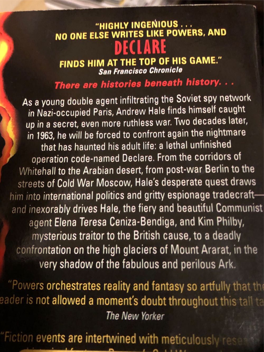 Declare - Tim Powers (Harper Torch - Paperback) book collectible [Barcode 9780380798360] - Main Image 2