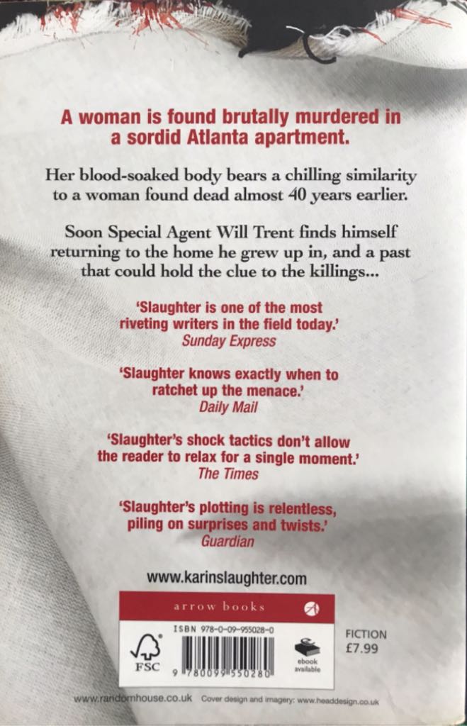 Criminal (Will Trent #6) - Karin Slaughter (Arrow - Paperback) book collectible [Barcode 9780099550280] - Main Image 2