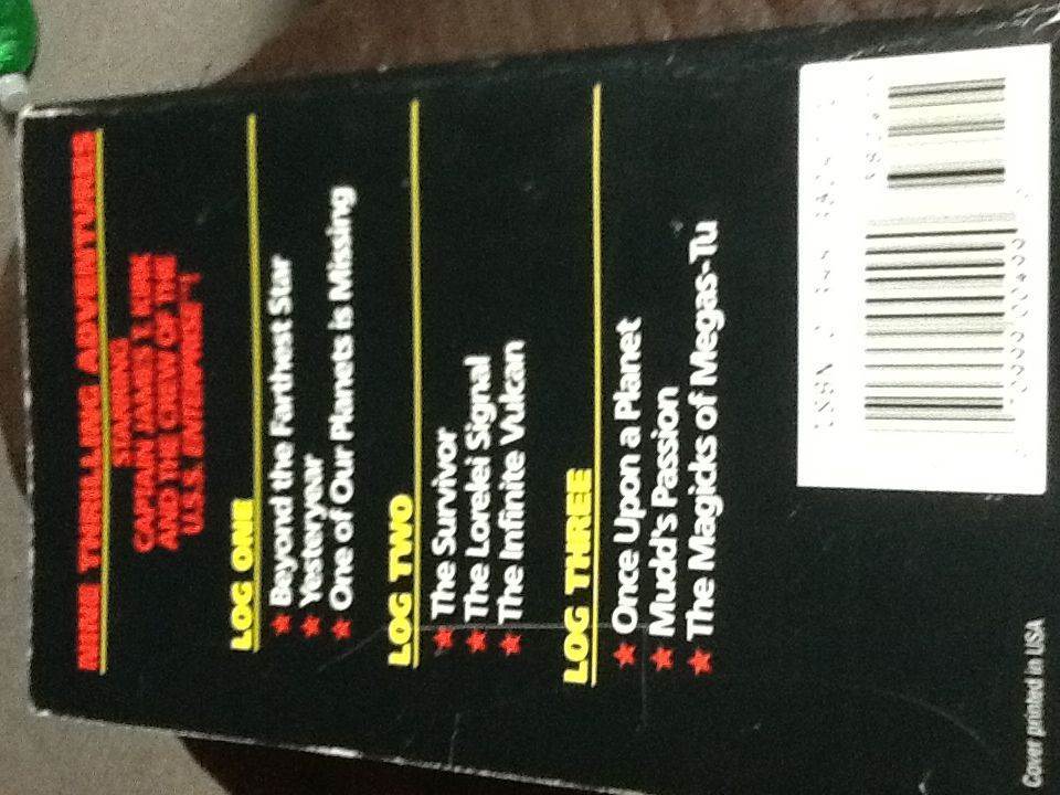 Star Trek Log 1, 2, 3 - Alan Dean Foster (Del Rey - Paperback) book collectible [Barcode 9780345382474] - Main Image 2