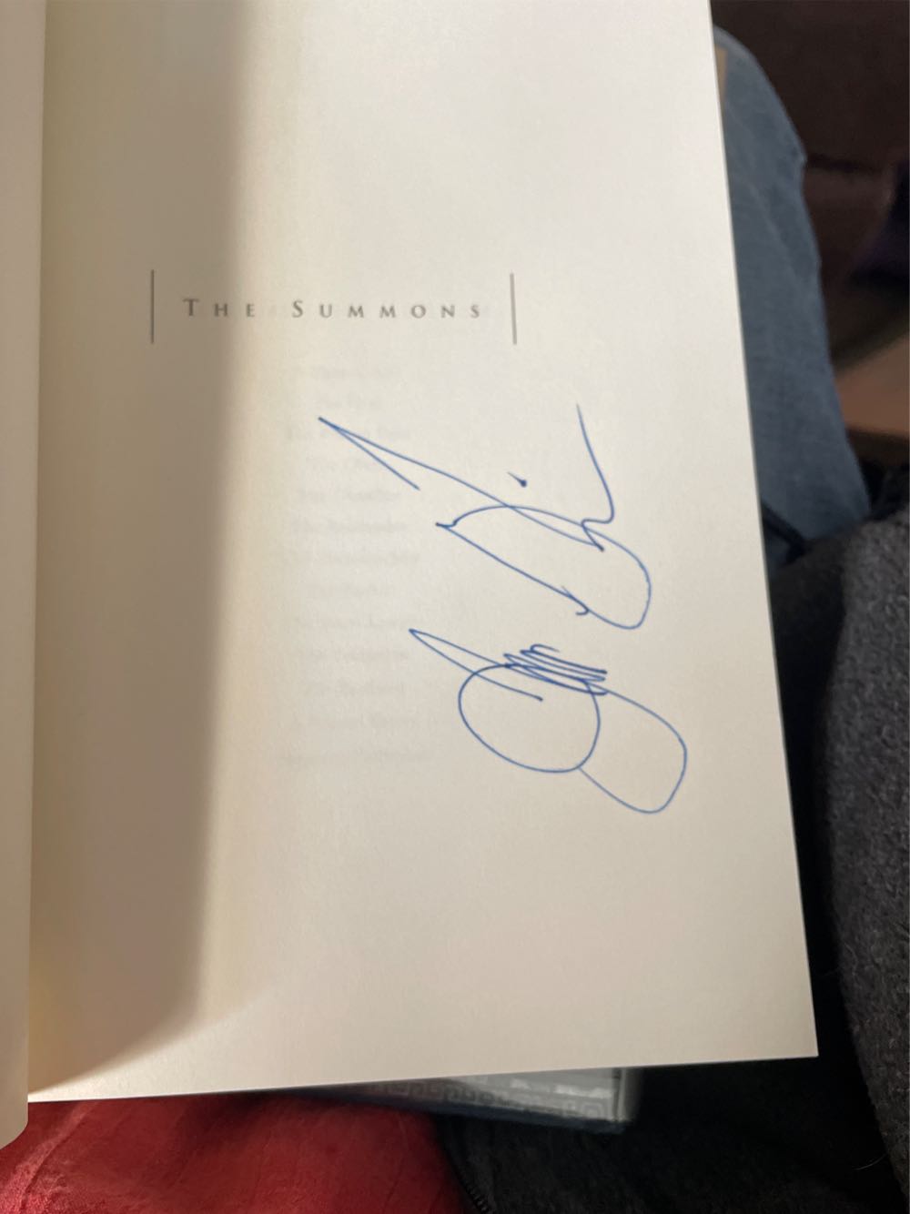 The Summons - John Grisham (Doubleday & Comapny, Inc. - Hardcover) book collectible [Barcode 9780385503822] - Main Image 3