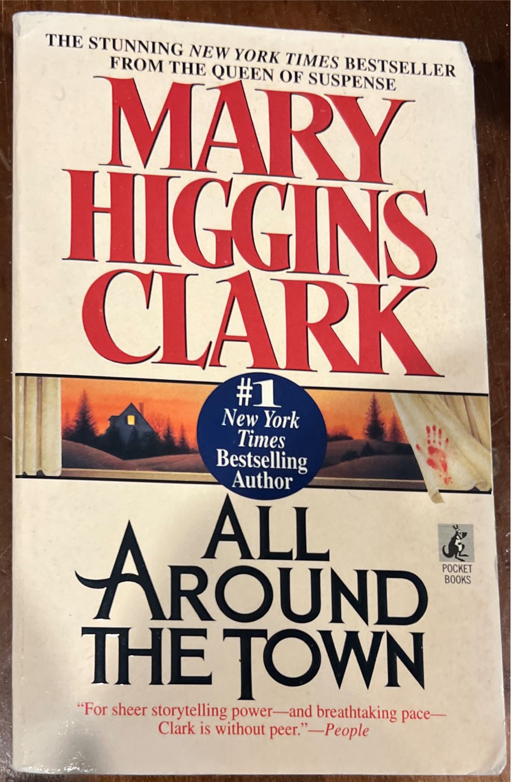 All Around the Town - Mary Higgins Clark (Pocket Star - Hardcover) book collectible [Barcode 9780671793487] - Main Image 3